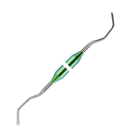 03-08 Гладилка каплевидная двухколенная большая